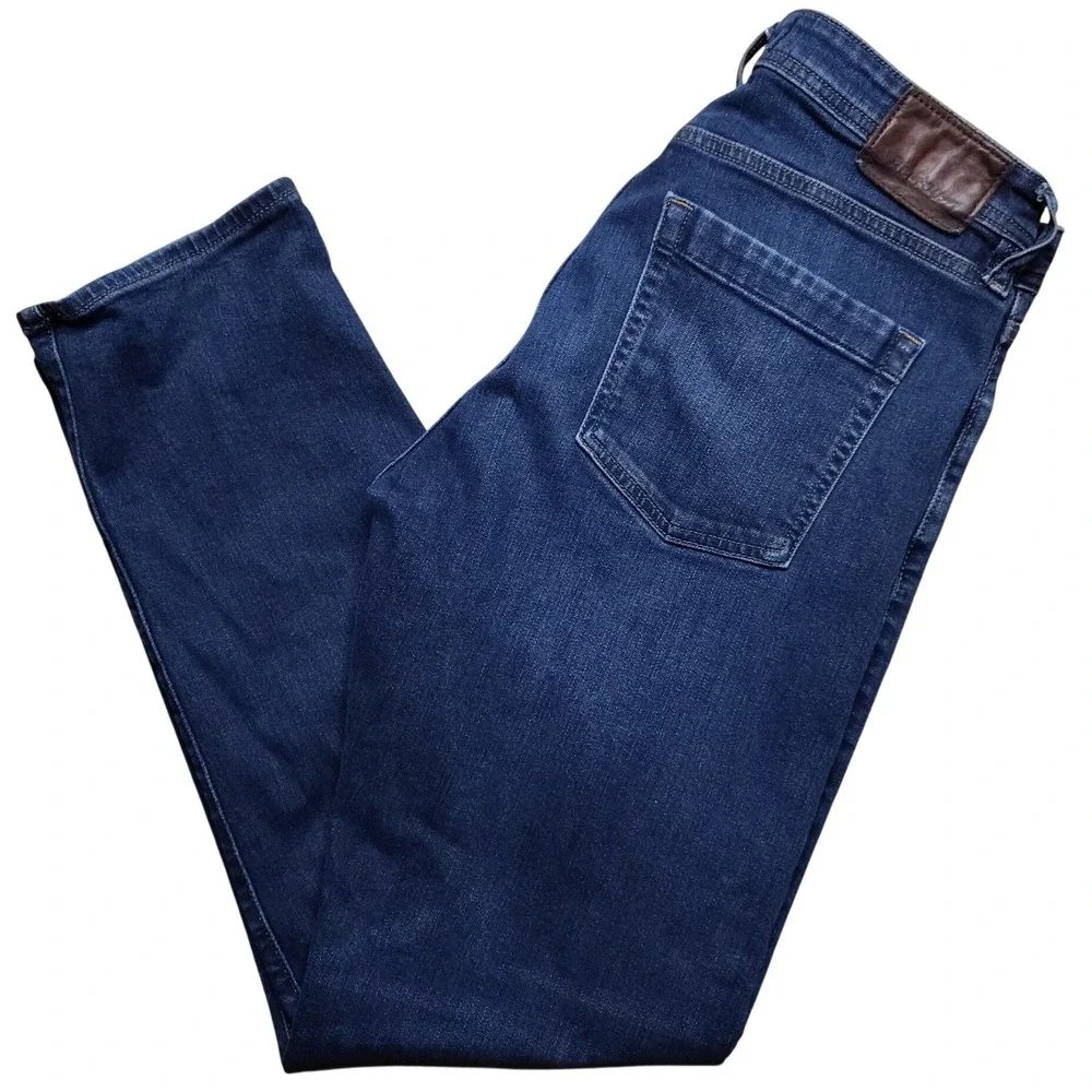 Revtown Automatic Jeans Mens 32x30 Blue Decade Denim Slim Straight Stretch